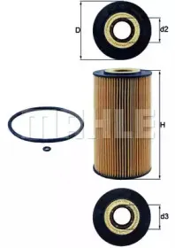 OX 169D KNECHT Масляный фильтр OX 169D KNECHT Масляный фильтр