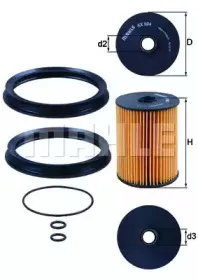 KX 504D KNECHT Топливный фильтр KX 504D KNECHT Топливный фильтр