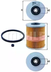 KX 78D KNECHT Топливный фильтр KX 78D KNECHT Топливный фильтр