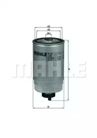 KC 140 KNECHT Топливный фильтр KC 140 KNECHT Топливный фильтр