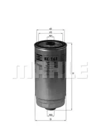 KC 161 KNECHT Топливный фильтр KC 161 KNECHT Топливный фильтр