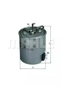 KL 188 KNECHT Топливный фильтр KL 188 KNECHT Топливный фильтр