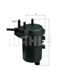 KL 432 KNECHT Топливный фильтр KL 432 KNECHT Топливный фильтр