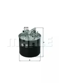 KL 447 KNECHT Топливный фильтр KL 447 KNECHT Топливный фильтр