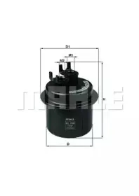 KL 746 KNECHT Топливный фильтр KL 746 KNECHT Топливный фильтр