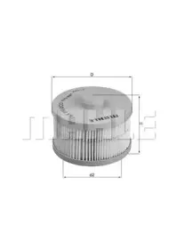 KX 266D KNECHT Топливный фильтр KX 266D KNECHT Топливный фильтр