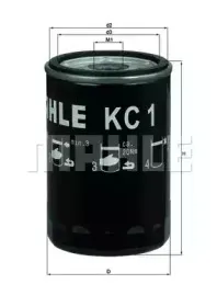 KC1 KNECHT Топливный фильтр KC1 KNECHT Топливный фильтр
