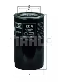 KC 4 KNECHT Топливный фильтр KC 4 KNECHT Топливный фильтр