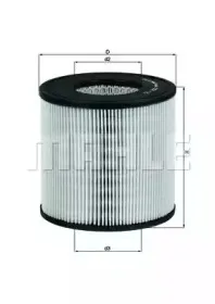 LX 1464 KNECHT Воздушный фильтр LX 1464 KNECHT Воздушный фильтр