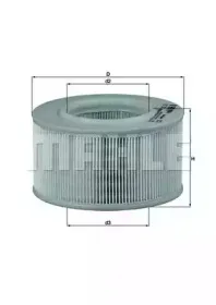 LX 720 KNECHT Воздушный фильтр LX 720 KNECHT Воздушный фильтр