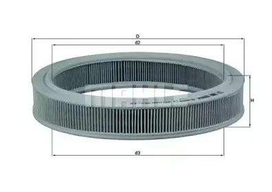 LX 493 KNECHT Воздушный фильтр LX 493 KNECHT Воздушный фильтр