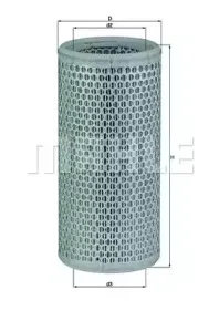 LX 502 KNECHT Воздушный фильтр LX 502 KNECHT Воздушный фильтр