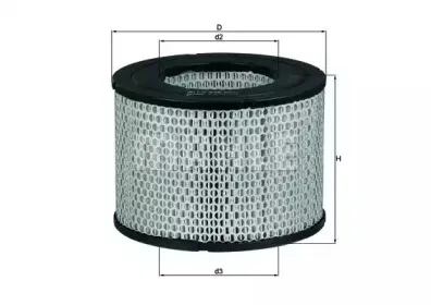 LX 606 KNECHT Воздушный фильтр LX 606 KNECHT Воздушный фильтр