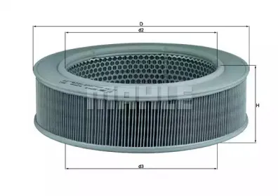 LX 264 KNECHT Воздушный фильтр LX 264 KNECHT Воздушный фильтр