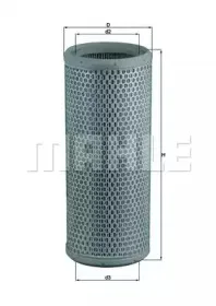 LX 147 KNECHT Воздушный фильтр LX 147 KNECHT Воздушный фильтр