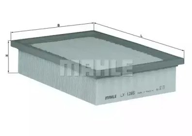 LX 1285 KNECHT Воздушный фильтр LX 1285 KNECHT Воздушный фильтр