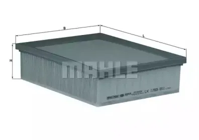 LX 1765 KNECHT Воздушный фильтр LX 1765 KNECHT Воздушный фильтр