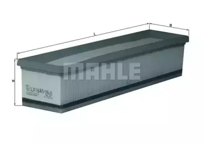LX 1849 KNECHT Воздушный фильтр LX 1849 KNECHT Воздушный фильтр