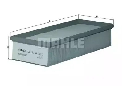 LX 2046 KNECHT Воздушный фильтр LX 2046 KNECHT Воздушный фильтр