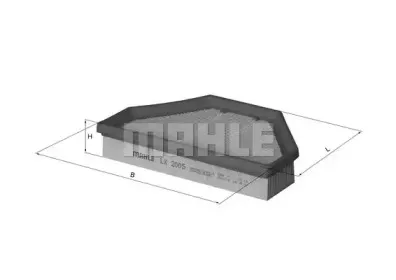 LX 2005 KNECHT Воздушный фильтр LX 2005 KNECHT Воздушный фильтр