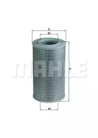 LX 611 KNECHT Воздушный фильтр LX 611 KNECHT Воздушный фильтр