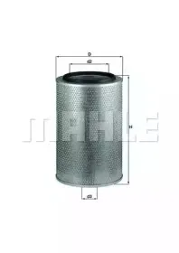LX 1606 KNECHT Воздушный фильтр LX 1606 KNECHT Воздушный фильтр