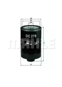 OC 279 KNECHT Масляный фильтр OC 279 KNECHT Масляный фильтр