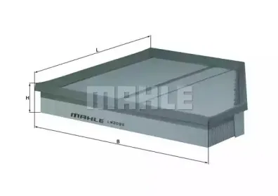 LX 2098 KNECHT Воздушный фильтр LX 2098 KNECHT Воздушный фильтр