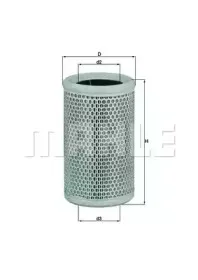 LX 911 KNECHT Воздушный фильтр LX 911 KNECHT Воздушный фильтр