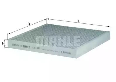 LAK 430 KNECHT Фильтр, воздух во внутренном пространстве LAK 430 KNECHT Фильтр, воздух во внутренном пространстве