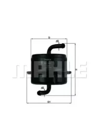 KL 521 KNECHT Топливный фильтр KL 521 KNECHT Топливный фильтр