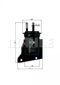 KL 135 KNECHT Топливный фильтр KL 135 KNECHT Топливный фильтр