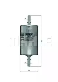 KL842 KNECHT Топливный фильтр KL842 KNECHT Топливный фильтр