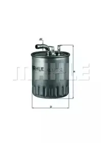 KL1002 KNECHT Топливный фильтр KL1002 KNECHT Топливный фильтр