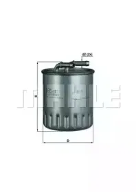 KL1551 KNECHT Топливный фильтр KL1551 KNECHT Топливный фильтр