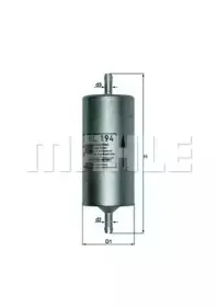 KL 194 KNECHT Топливный фильтр KL 194 KNECHT Топливный фильтр