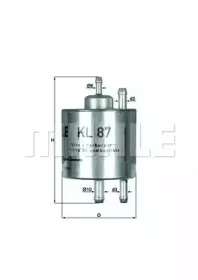 KL 87 KNECHT Топливный фильтр KL 87 KNECHT Топливный фильтр