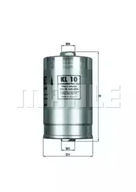 KL 10 KNECHT Топливный фильтр KL 10 KNECHT Топливный фильтр