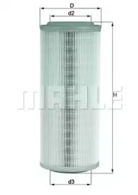 LX 855 KNECHT Воздушный фильтр LX 855 KNECHT Воздушный фильтр
