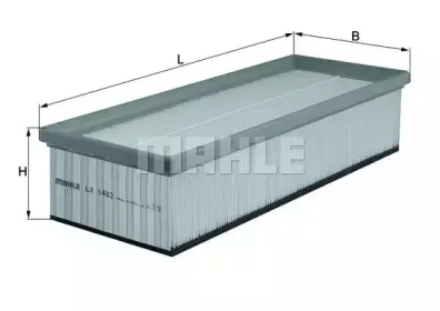 LX 1482 KNECHT Воздушный фильтр LX 1482 KNECHT Воздушный фильтр