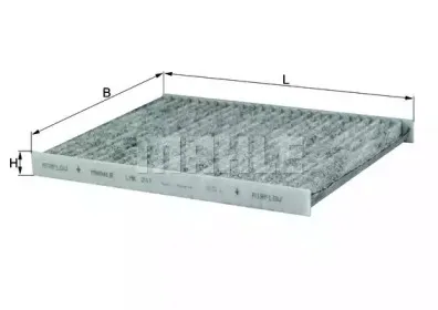 LAK 241 KNECHT Фильтр, воздух во внутренном пространстве LAK 241 KNECHT Фильтр, воздух во внутренном пространстве