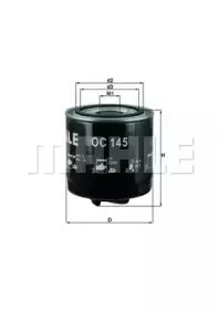 OC 145 KNECHT Масляный фильтр OC 145 KNECHT Масляный фильтр