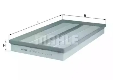 LX 1573 KNECHT Воздушный фильтр LX 1573 KNECHT Воздушный фильтр