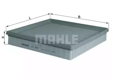 LX 500 KNECHT Воздушный фильтр LX 500 KNECHT Воздушный фильтр