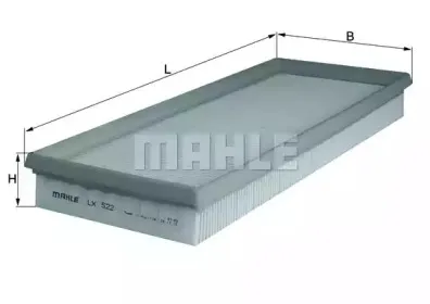 LX 522 KNECHT Воздушный фильтр LX 522 KNECHT Воздушный фильтр