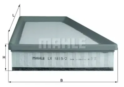 LX18192 KNECHT Воздушный фильтр LX18192 KNECHT Воздушный фильтр