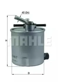 KL44027 KNECHT Топливный фильтр KL44027 KNECHT Топливный фильтр