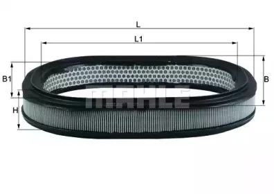 LX 78 KNECHT Воздушный фильтр LX 78 KNECHT Воздушный фильтр
