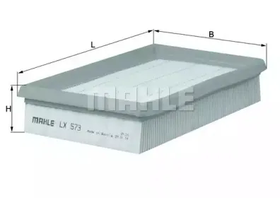 LX 573 KNECHT Воздушный фильтр LX 573 KNECHT Воздушный фильтр
