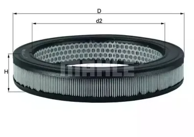 LX 630 KNECHT Воздушный фильтр LX 630 KNECHT Воздушный фильтр